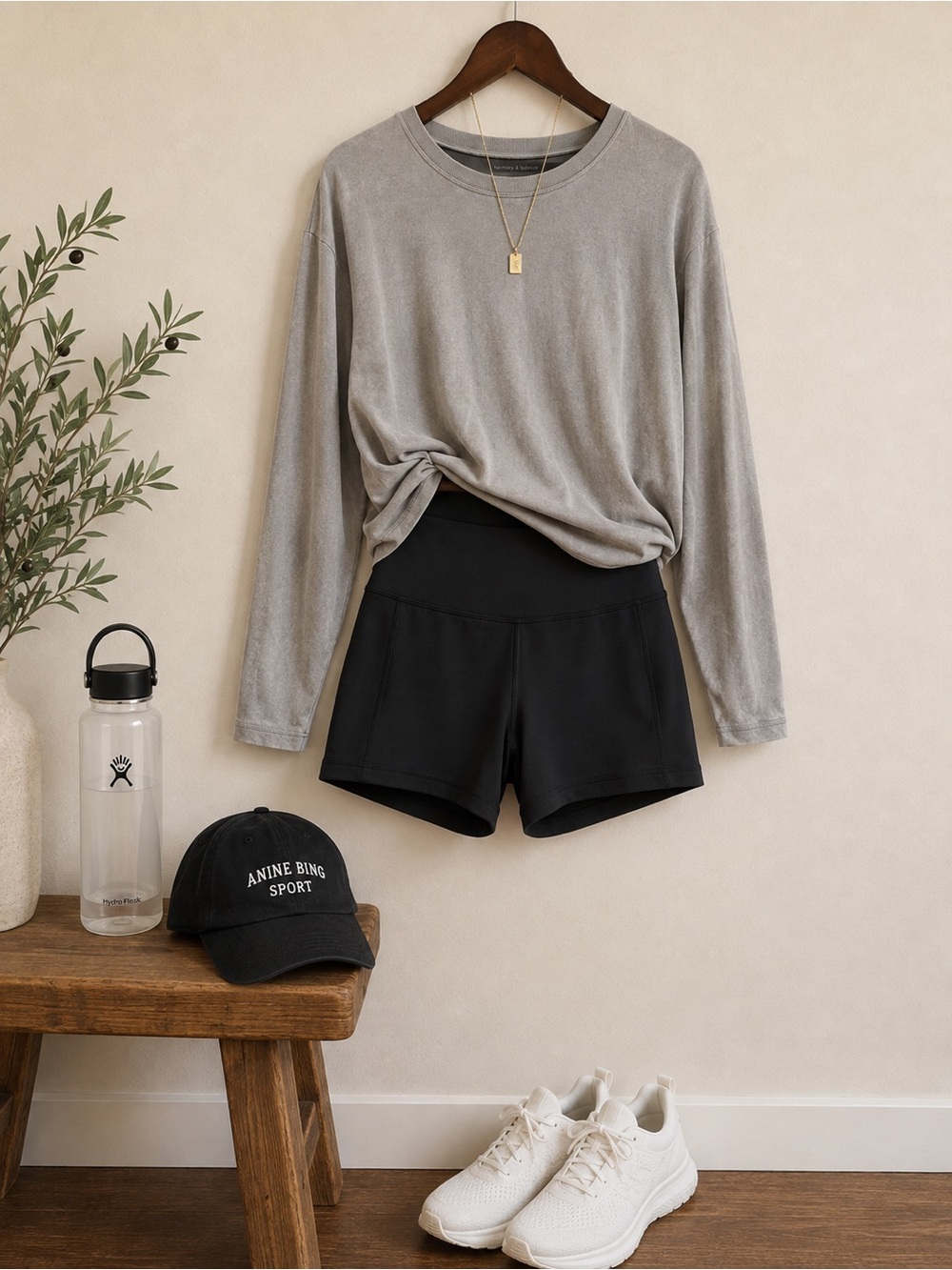RBX Black High-Rise Bike Shorts